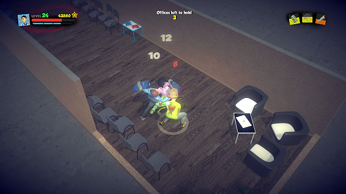 Скриншот из игры Office Battle