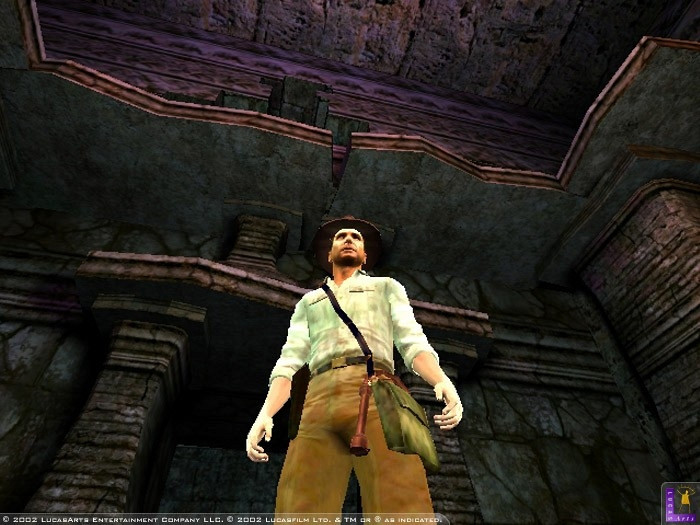 Скриншот из игры Indiana Jones and the Emperor's Tomb