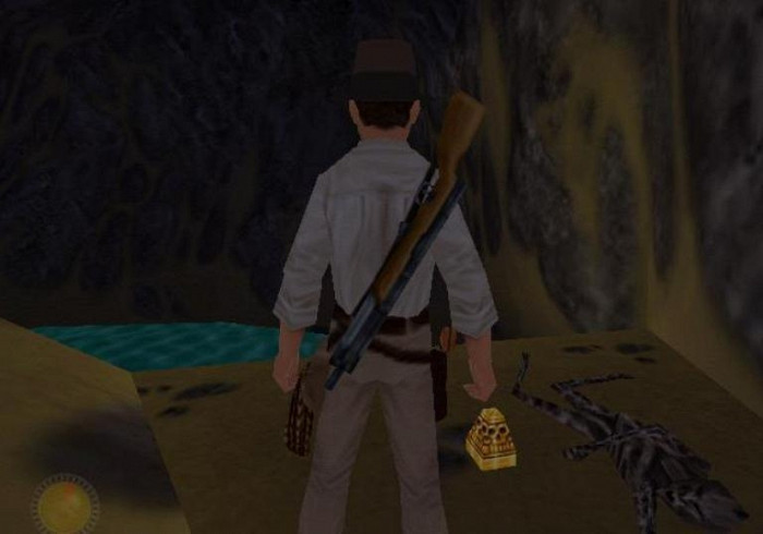 Скриншот из игры Indiana Jones and the Infernal Machine