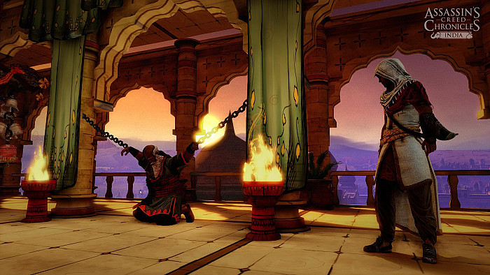 Скриншот из игры Assassin's Creed Chronicles: India