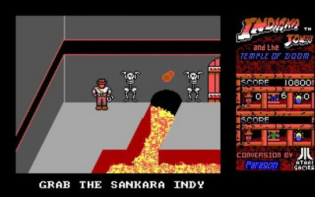 Скриншот из игры Indiana Jones and the Temple of Doom