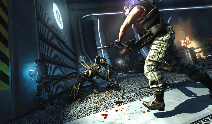 Скриншот из игры Aliens Colonial Marines