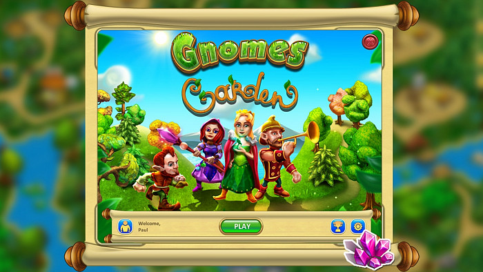 Скриншот из игры Gnomes Garden