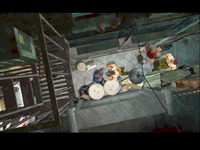 Скриншот из игры Resident Evil 2