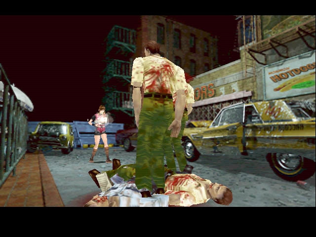 Скриншот из игры Resident Evil 2