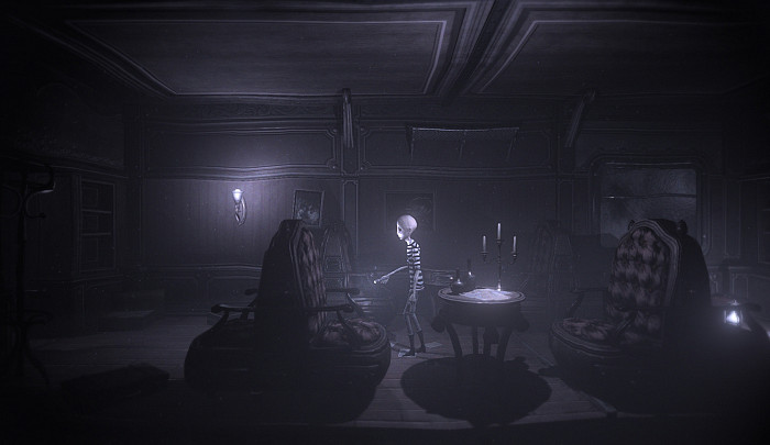 Скриншот из игры DARQ