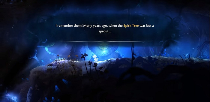 Скриншот из игры Ori and The Blind Forest: Definitive Edition