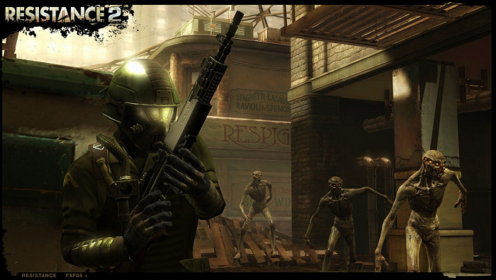 Скриншот из игры Resistance 2