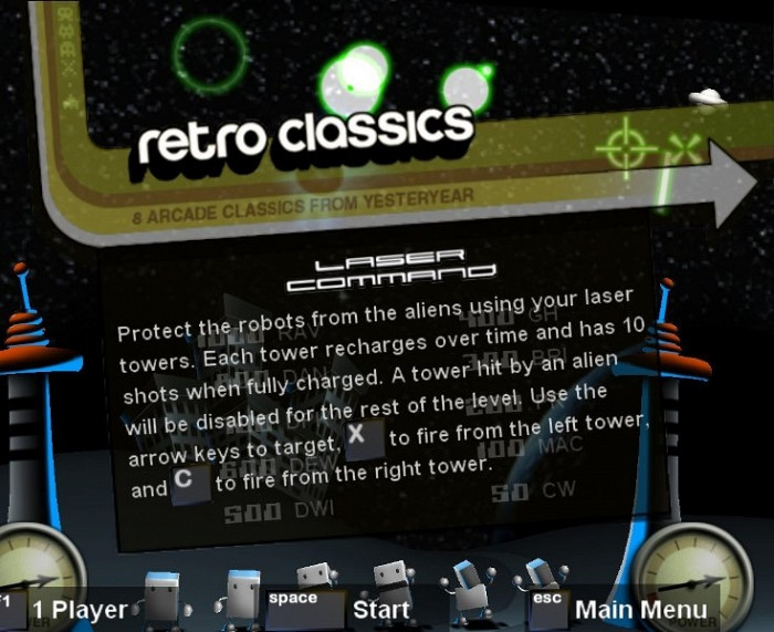 Обложка игры Retro Arcade Classics