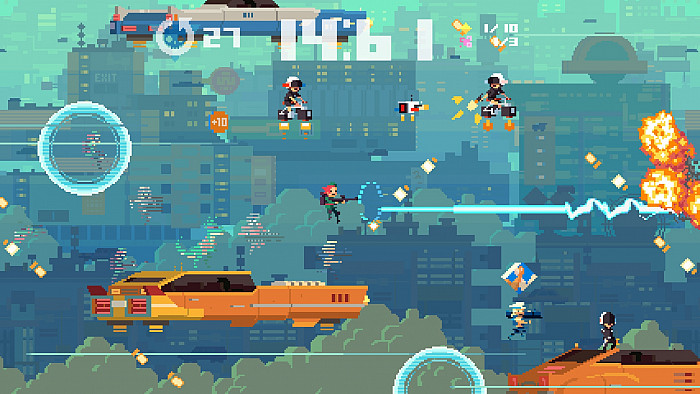 Скриншот из игры Super Time Force Ultra