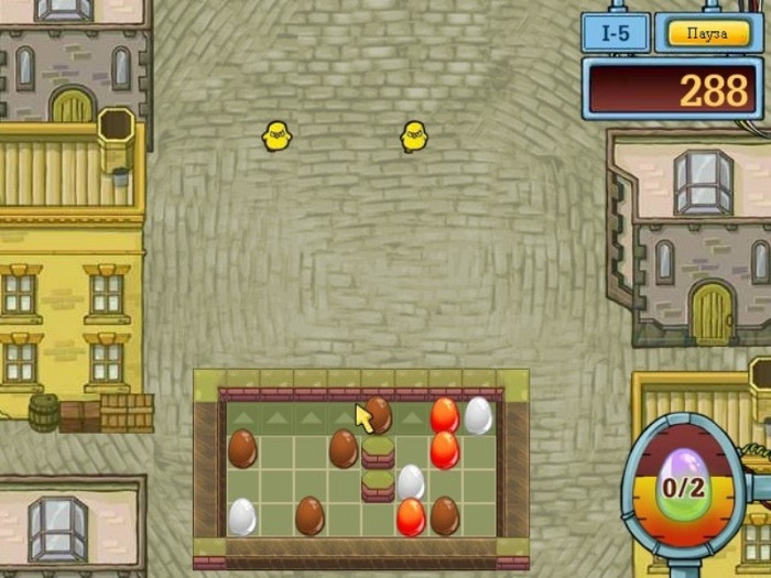 Скриншот из игры Egg vs. Chicken