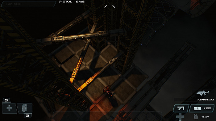 Скриншот из игры Crash Landing
