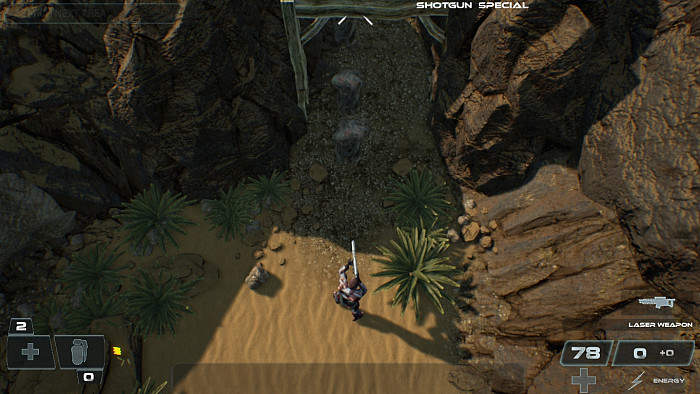 Скриншот из игры Crash Landing