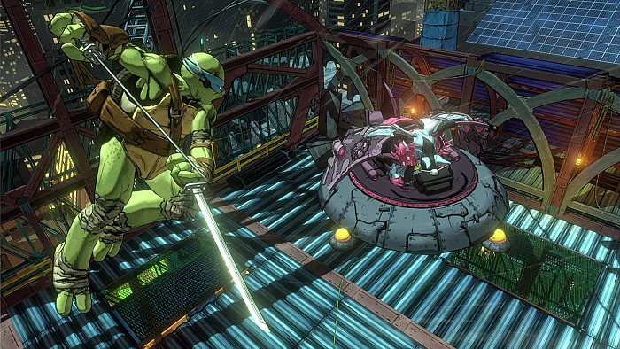 Скриншот из игры Teenage Mutant Ninja Turtles: Mutants in Manhattan
