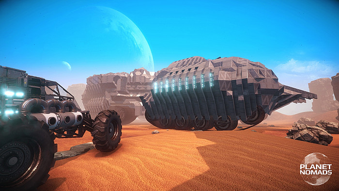 Скриншот из игры Planet Nomads