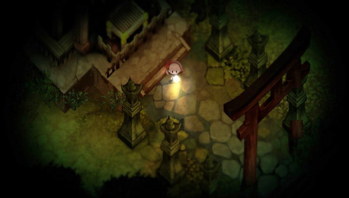 Скриншот из игры Yomawari: Night Alone