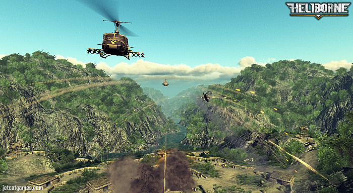 Скриншот из игры Heliborne