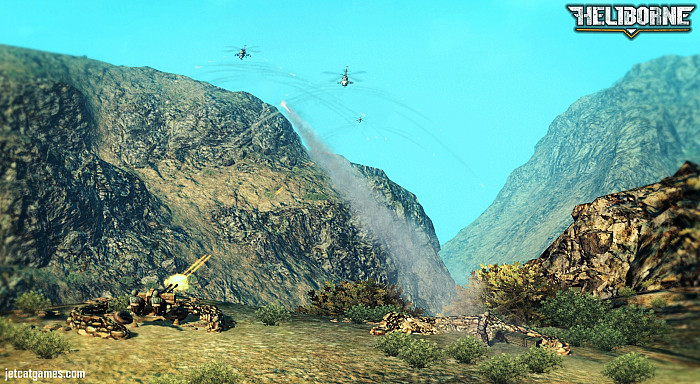 Скриншот из игры Heliborne