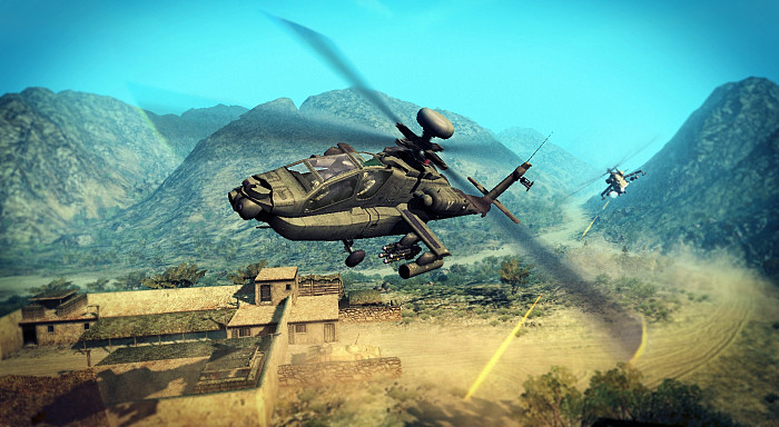 Скриншот из игры Heliborne