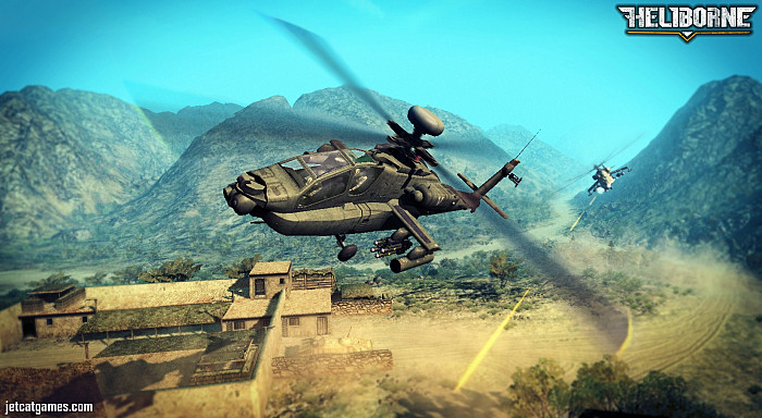 Скриншот из игры Heliborne