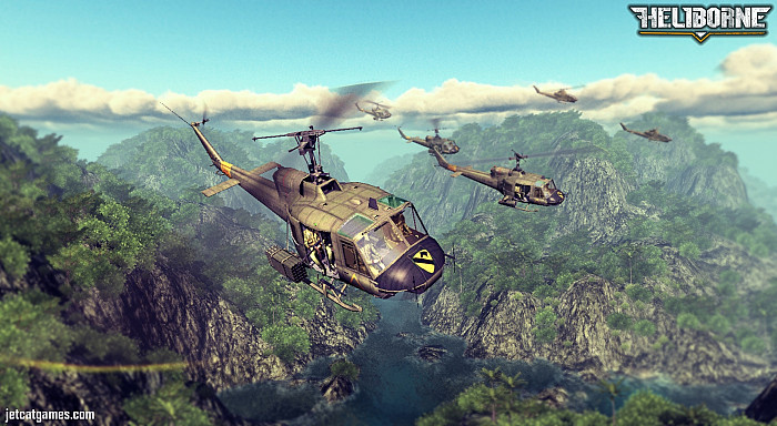 Скриншот из игры Heliborne