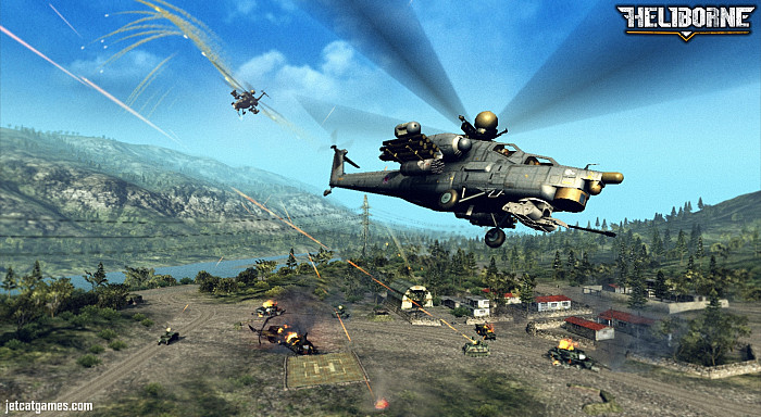 Скриншот из игры Heliborne