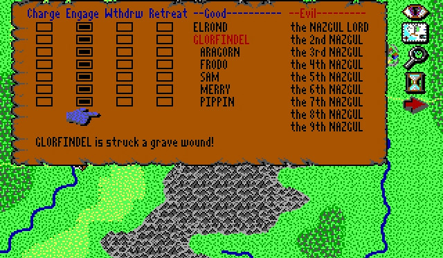 Скриншот из игры J.R.R. Tolkien's War in Middle Earth