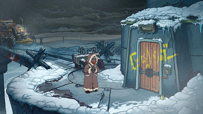 Скриншот из игры Deponia Doomsday