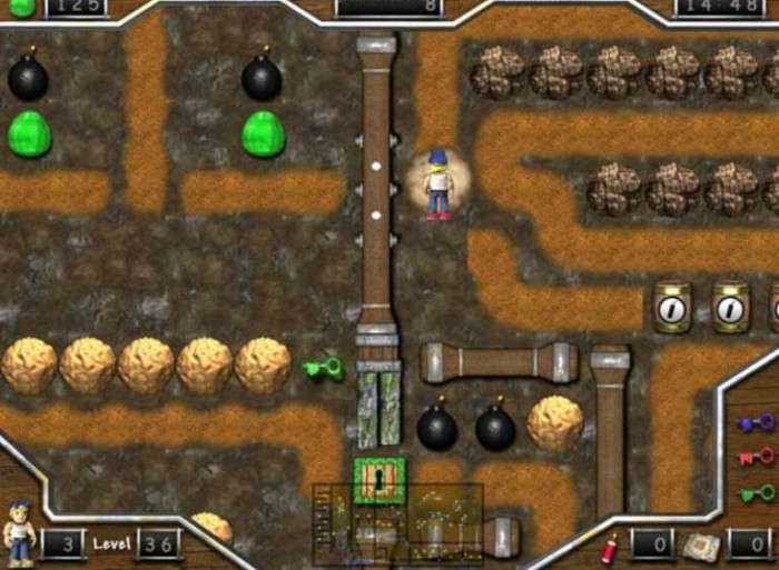 Скриншот из игры Jack's Bouldermatch