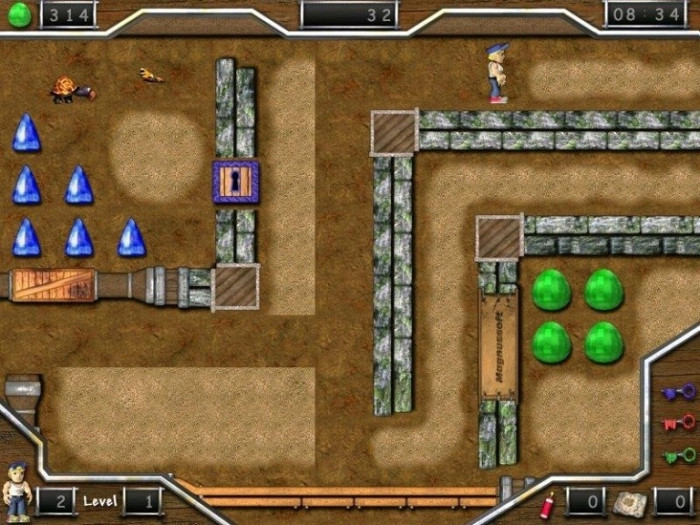 Скриншот из игры Jack's Bouldermatch