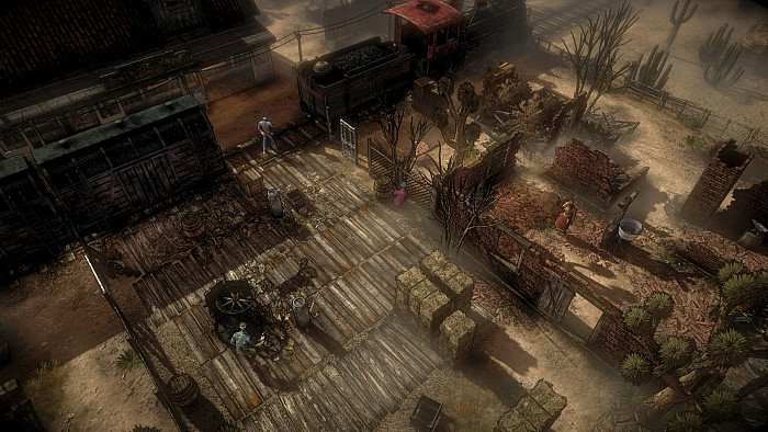 Скриншот из игры Hard West: Scars of Freedom
