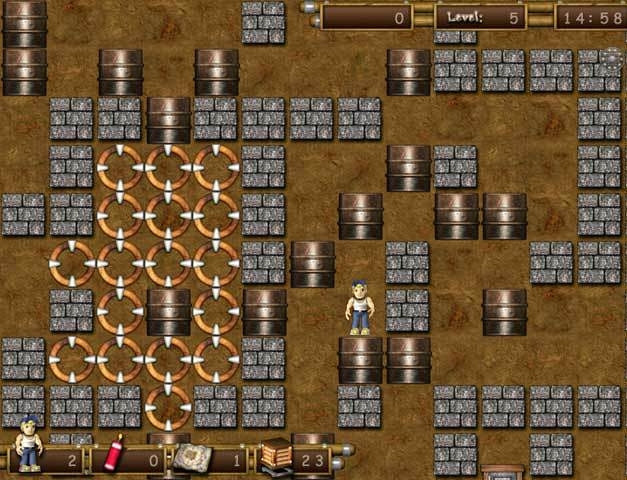 Скриншот из игры Jack's Sokoman