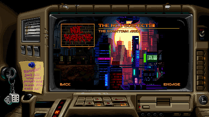 Скриншот из игры Huntdown