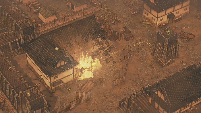 Скриншот из игры Shadow Tactics: Blades of the Shogun
