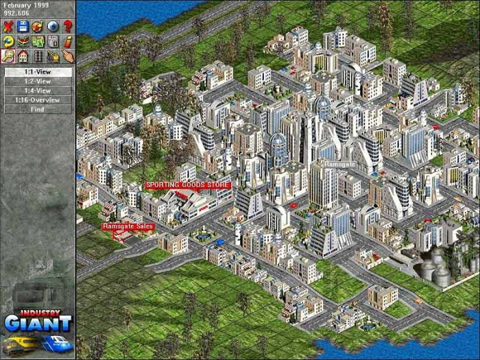 Скриншот из игры Industry Giant