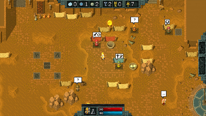 Скриншот из игры Hammerwatch Coliseum