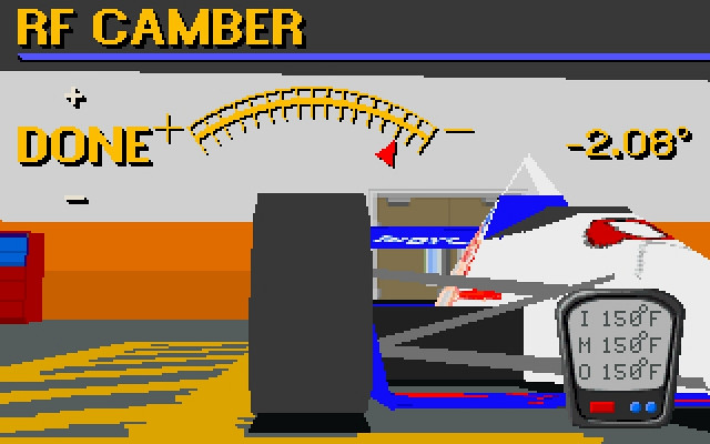 Скриншот из игры IndyCar Racing
