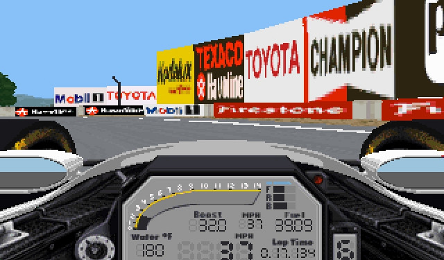 Скриншот из игры IndyCar Racing 2