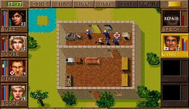 Скриншот из игры Jagged Alliance: Deadly Games