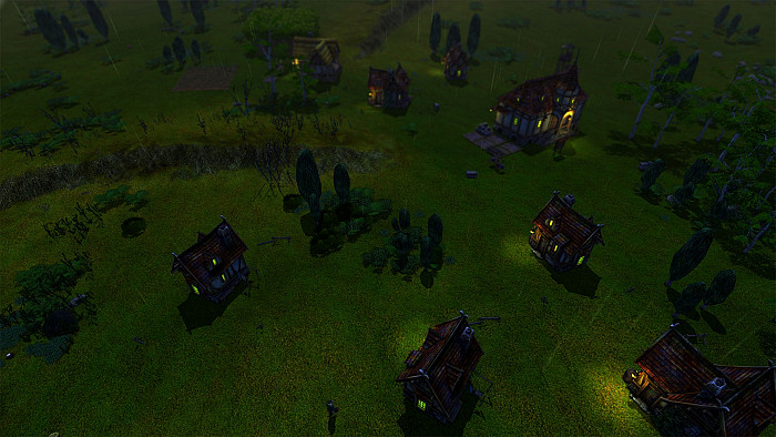 Скриншот из игры Villagers
