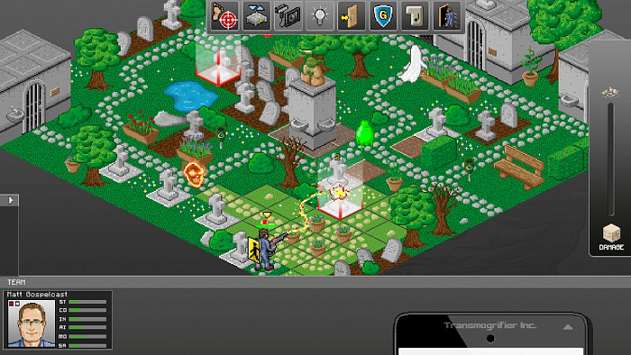Скриншот из игры GhostControl Inc