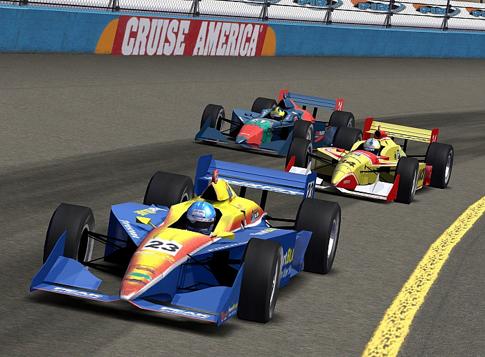 Скриншот из игры IndyCar Series