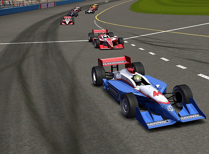 Скриншот из игры IndyCar Series