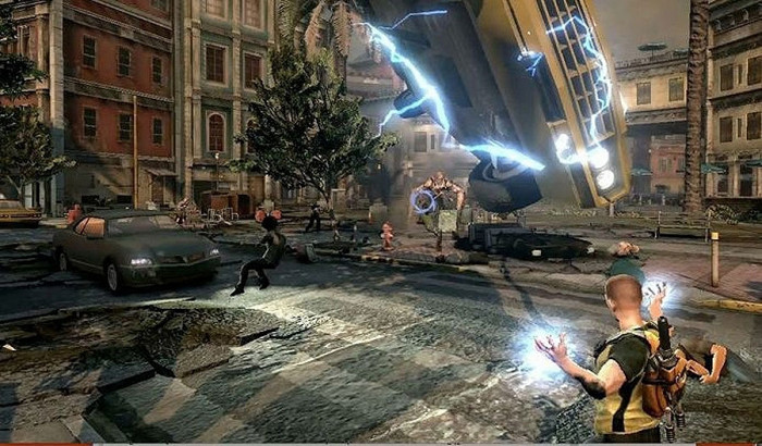 Скриншот из игры Infamous 2