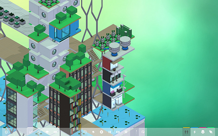 Скриншот из игры Block'hood