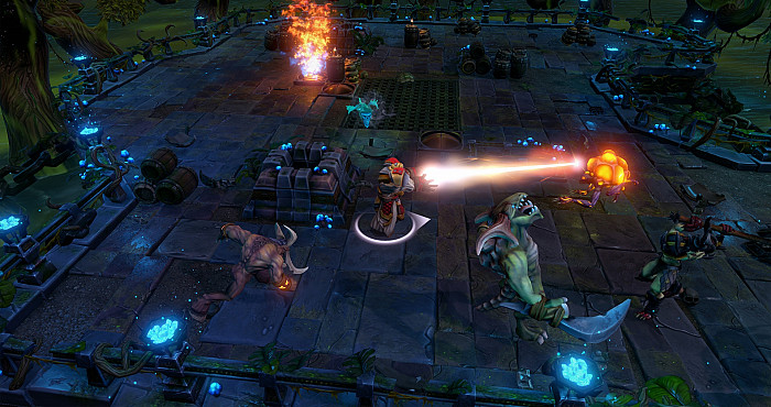Скриншот из игры Forced Showdown