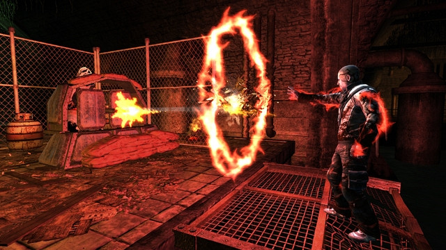 Скриншот из игры inFamous
