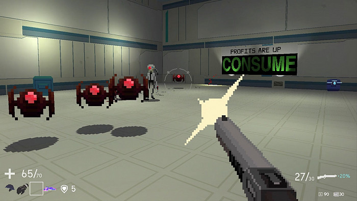 Скриншот из игры Bunker Punks