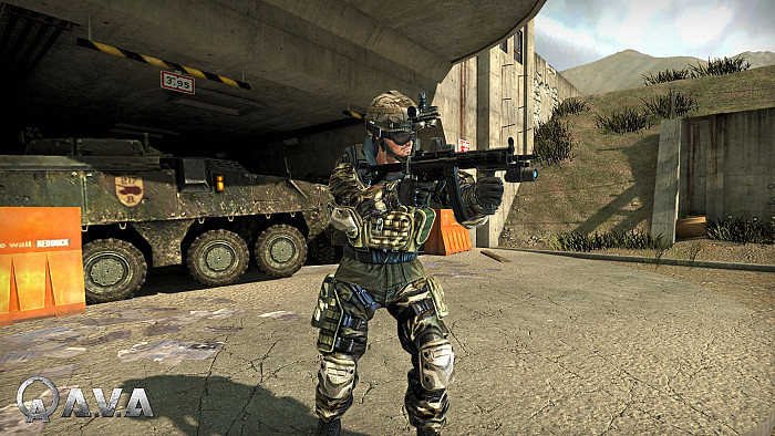 Скриншот из игры A.V.A