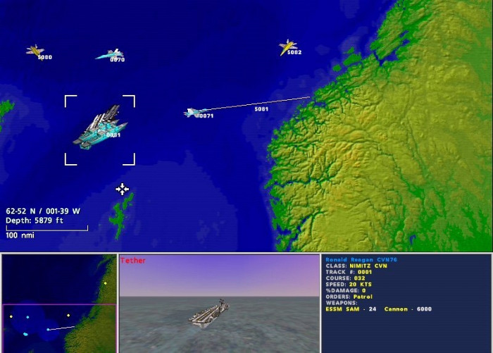 Скриншот из игры Jane's Fleet Command